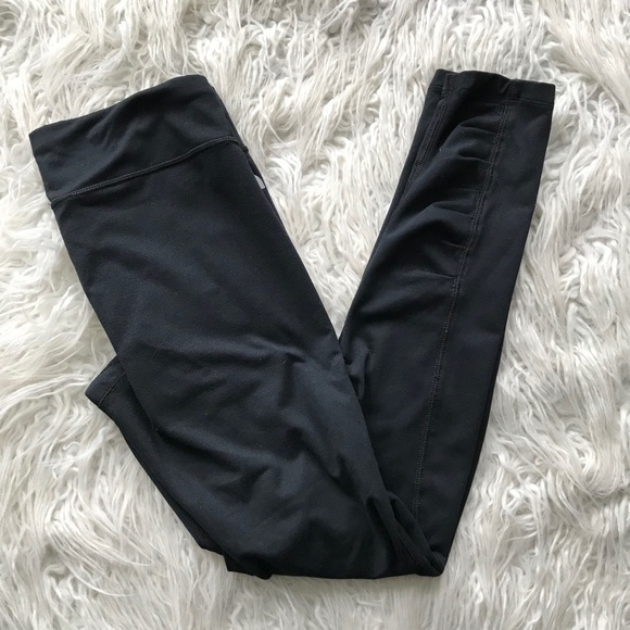 The North Face Pants - North Face Ruched Ankle Black Leggings